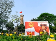 Capital adorned with flags and flowers to welcome major national event 